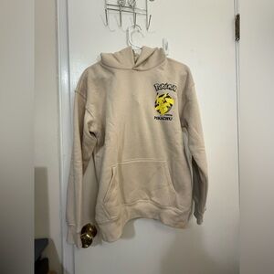 Pokemon Pikachu Beige Hoodie